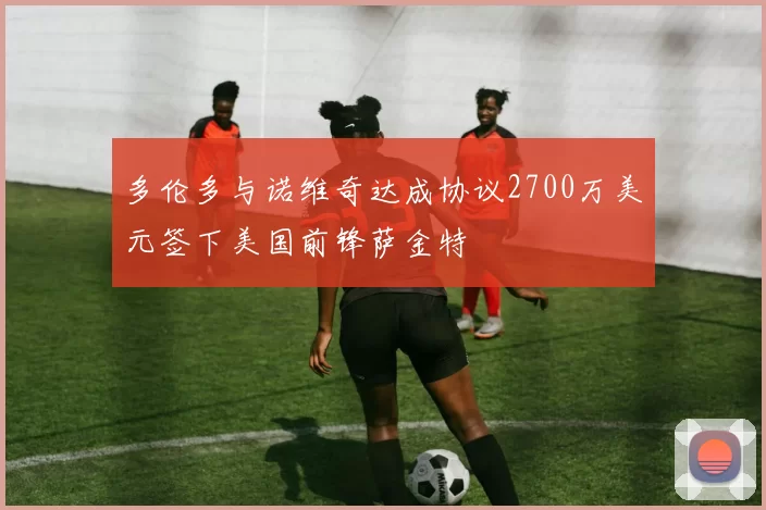 多伦多与诺维奇达成协议2700万美元签下美国前锋萨金特