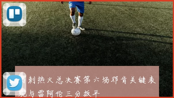 马刺热火总决赛第六场邓肯关键表现与雷阿伦三分扳平