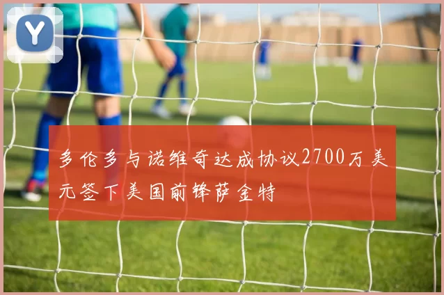 多伦多与诺维奇达成协议2700万美元签下美国前锋萨金特
