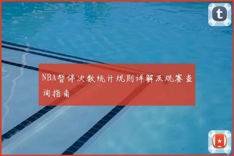 NBA暂停次数统计规则详解及观赛查询指南